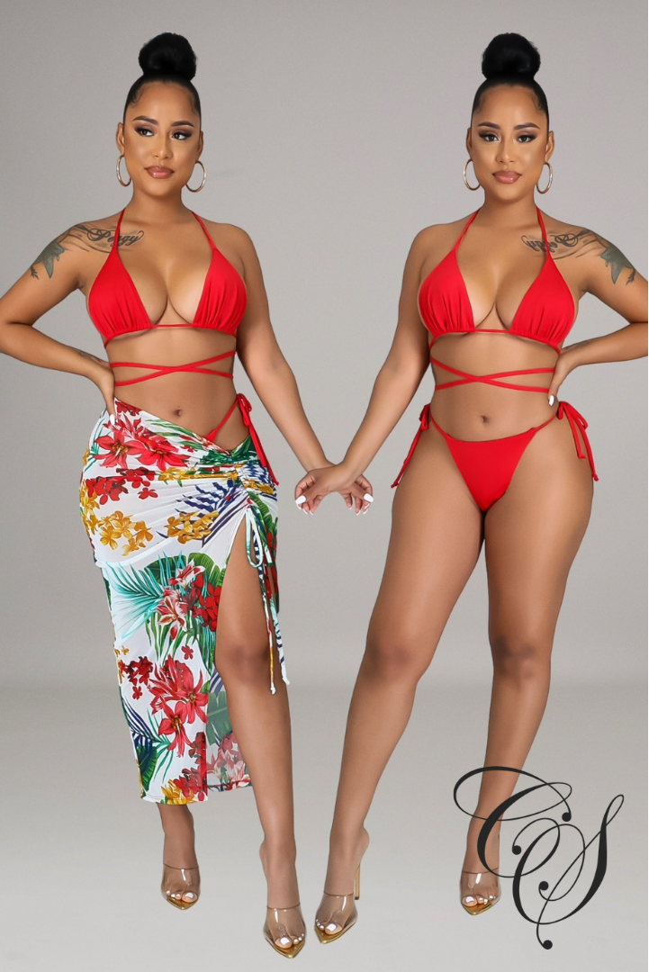 Lainey 3pc Swimsuit Set